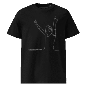 Hands in the Air line art tee
