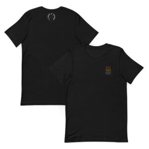 Minimal Analogue Tee (embroidered design)